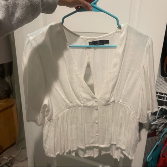 Volcom Coco Button Thru Top - Picture 2 of 4